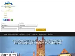 Sites similar to canterburycathedrallodge.org