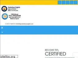 Sites similar to canterburyenglishtefl.com