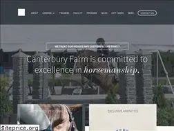 Sites similar to canterburyfarmchicago.com