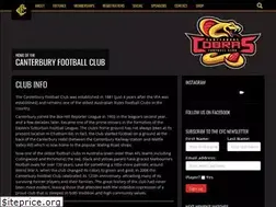 Sites similar to canterburyfootball.club