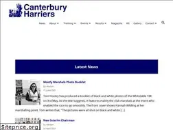 Sites similar to canterburyharriers.org