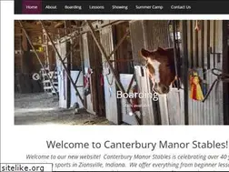 Sites similar to canterburymanorstables.com