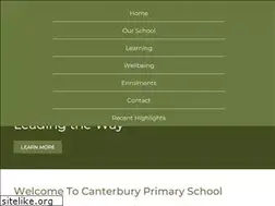 Sites similar to canterburyps.vic.edu.au
