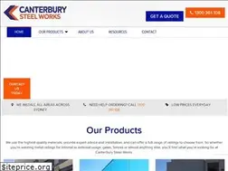 Sites similar to canterburysteelworks.com.au