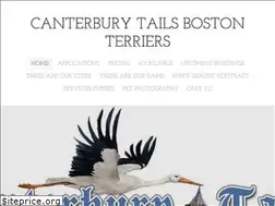 Sites similar to canterburytailsbostonterriers.com