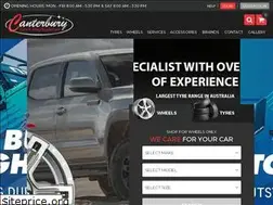 Sites similar to canterburytyres.com.au