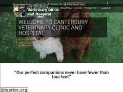 Sites similar to canterburyvet.com.au