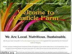Sites similar to canticlefarm.org
