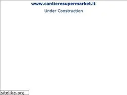 Sites similar to cantieresupermarket.it