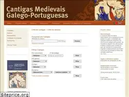 Sites similar to cantigas.fcsh.unl.pt