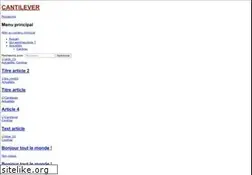 Sites similar to cantilever.fr