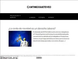 Sites similar to cantineoqueteveo.es
