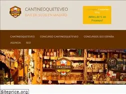 Sites similar to cantineoqueteveomadrid.online