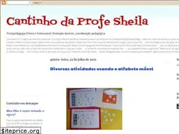 Sites similar to cantinhodaprofesheila.blogspot.com