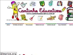 Sites similar to cantinhoeducativo.com.br