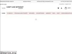 Sites similar to cantlivewithout.de