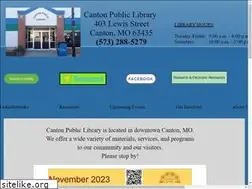 Sites similar to cantonmopubliclibrary.org