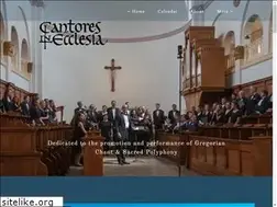 Sites similar to cantoresinecclesia.org