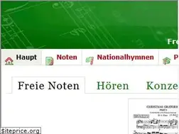 Sites similar to cantorionnoten.de