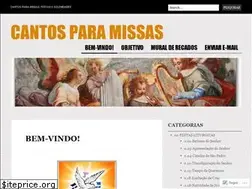 Sites similar to cantosparamissas.wordpress.com