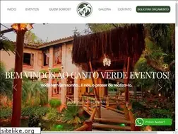 Sites similar to cantoverdeeventos.com.br