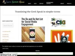 Sites similar to cantspeakgeek.com
