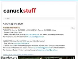 Sites similar to canuckstuff.com