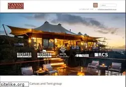 Sites similar to canvasandtent.co.za