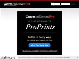 Sites similar to canvasondemandpro.com