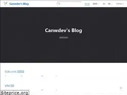 Sites similar to canwdev.github.io