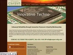 Sites similar to canyon-mfg.com
