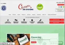 Sites similar to canyonair.com