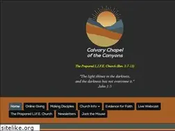 Sites similar to canyoncalvary.com