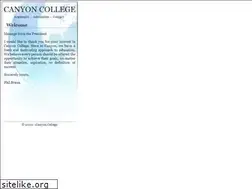 Sites similar to canyoncollege.mobi