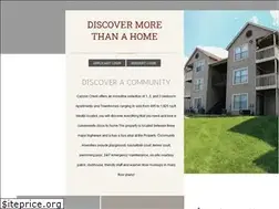 Sites similar to canyoncreekapartmentsllc.com
