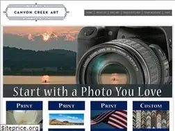 Sites similar to canyoncreekart.com