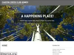 Sites similar to canyoncreekclubhomes.com