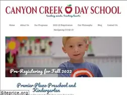 Sites similar to canyoncreekdayschool.com