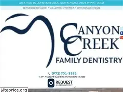 Sites similar to canyoncreekfamilydentistry.com