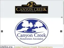 Sites similar to canyoncreekhomeowners.com