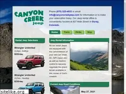 Sites similar to canyoncreekjeep.com