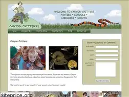 Sites similar to canyoncritters.com