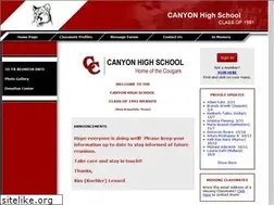 Sites similar to canyonhigh1991.com