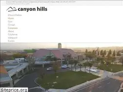 Sites similar to canyonhills.com