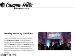 Sites similar to canyonhillsfriends.org
