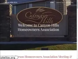 Sites similar to canyonhillshoa.com
