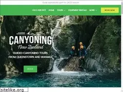 Sites similar to canyoningnewzealand.co.nz