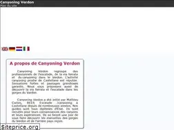 Sites similar to canyoningverdon.fr