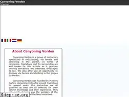 Sites similar to canyoningverdon.net