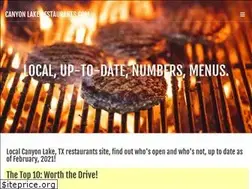 Sites similar to canyonlakerestaurants.com